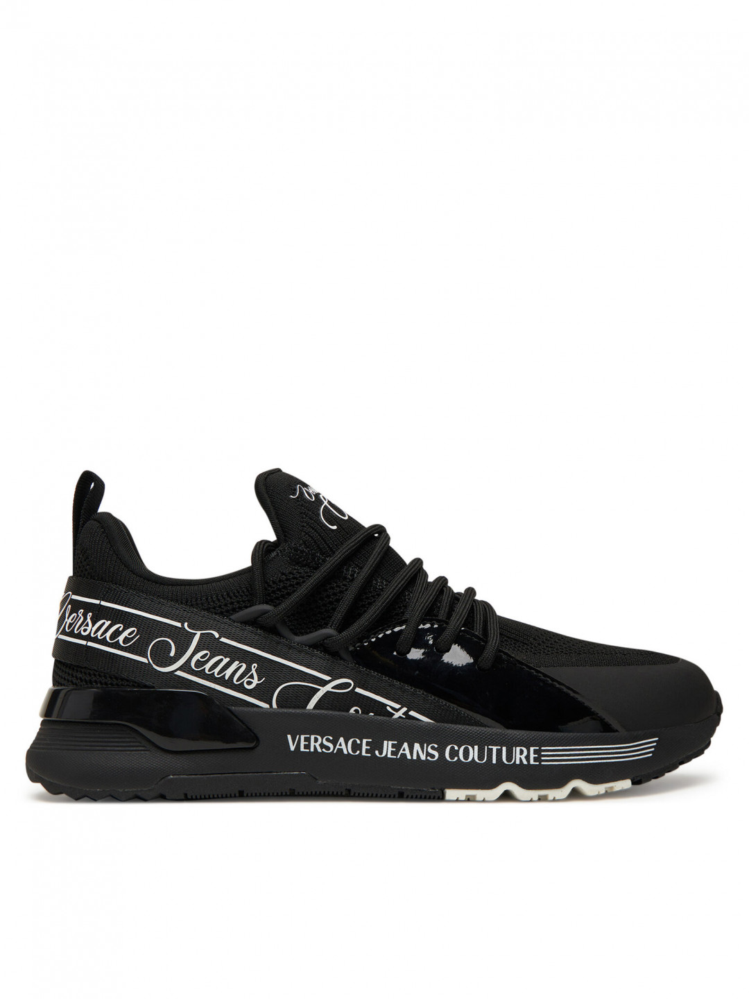 Versace Jeans Couture Sneakersy 79VA3SA8 ZSC96 899 Černá